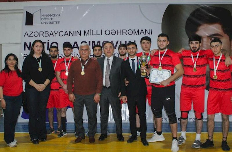 MDU-da Natiq Qasımovun xatirəsinə həsr olunmuş voleybol turniri keçirildi