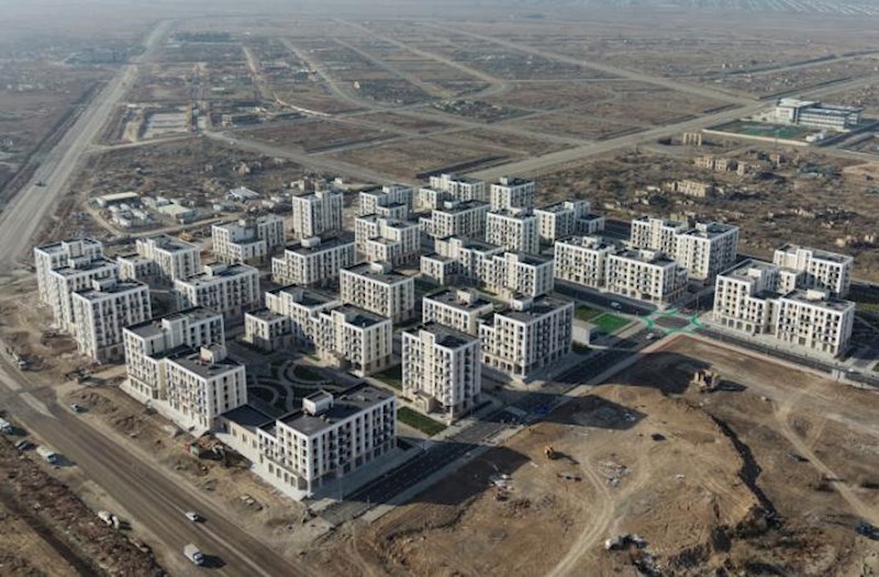 Prezident Ağdamda 2-ci yaşayış kompleksinin açılışında iştirak etdi