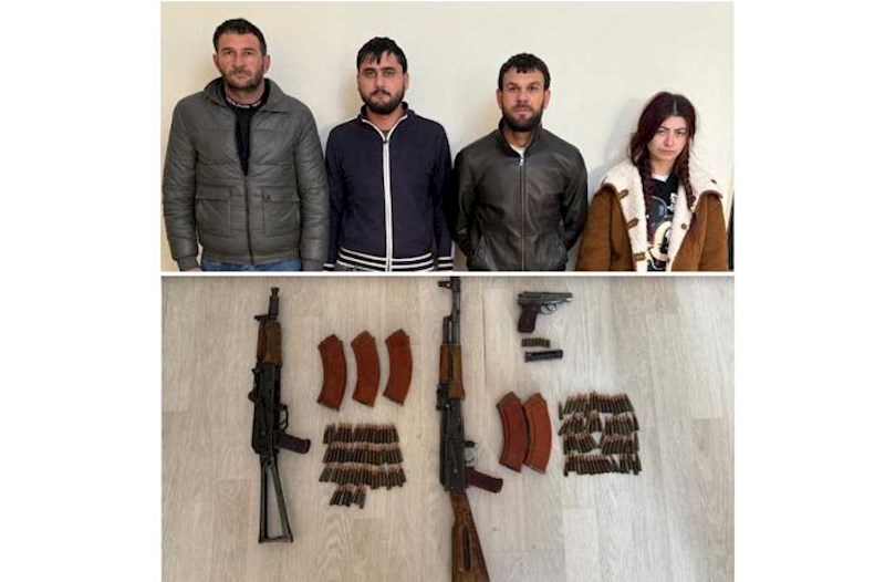 Silah alveri edən dəstə üzvləri tutuldu