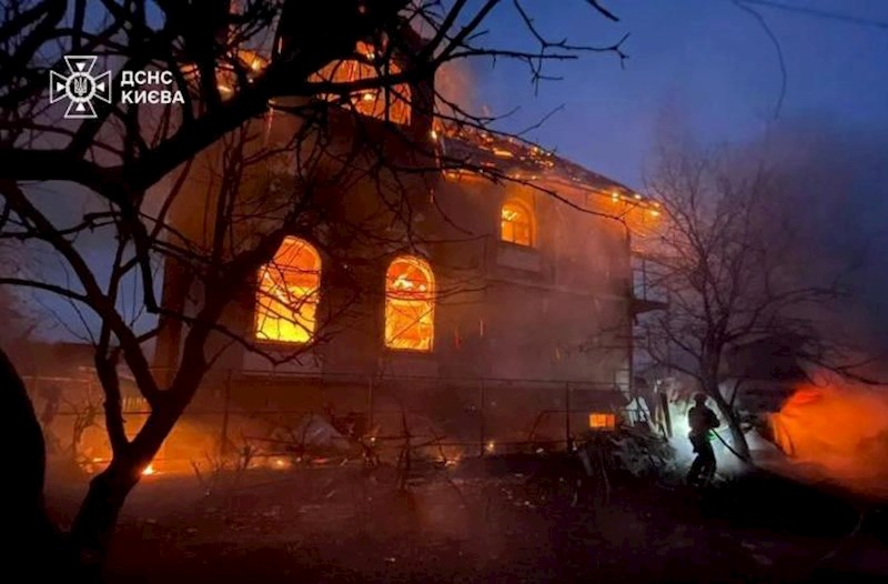 Rusiyadan Kiyevə növbəti hücum – Ölənlər var