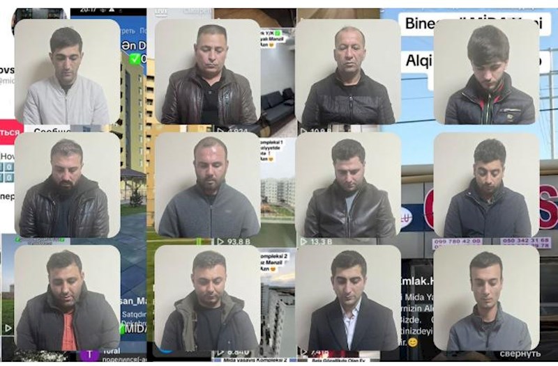 MİDA mənzillərinin qanunsuz satışını təşkil edən 12 nəfər saxlanıldı