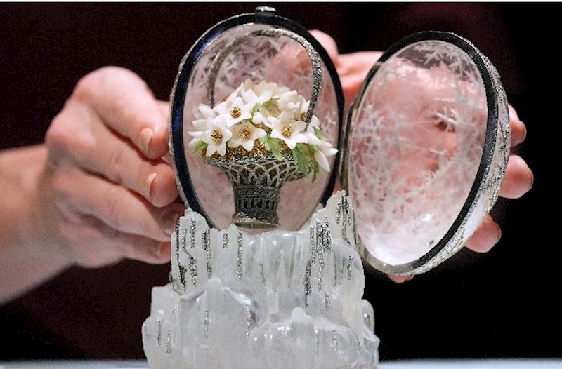 Faberjenin “Qış yumurtası” 25 milyon dollara satıldı