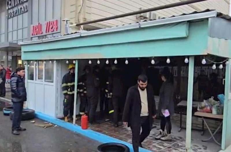 Kafedə partlayış, yaralananlar var − Video