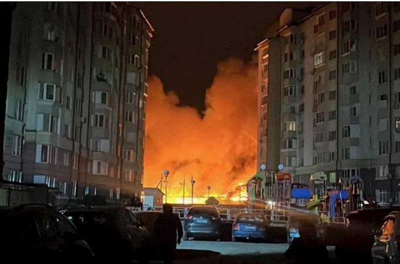 Ukraynaya kütləvi hava hücunu – Yaralananlar var