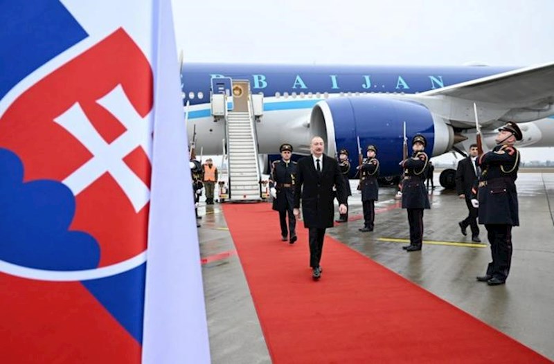İlham Əliyev Slovakiyada rəsmi səfərdədir − Yenilənib 