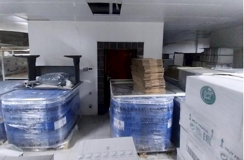 Bakıda yanğın təhlükəli anbarın fəaliyyəti dayandırıldı – Video