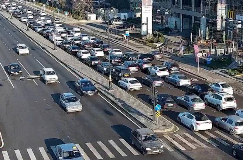 Bakının əksər yolları yenə tıxaclıdır – Siyahı