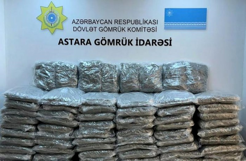 Azərbaycandan tranzitlə keçən “təzə qarpız” yükündə 207 kq marixuana aşkarlandı
