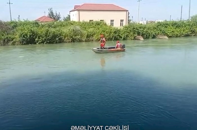Şirvan və Qarabağ kanallarında iki nəfər batıb – Video