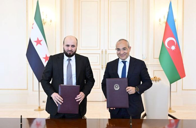 SOCAR ilə Suriya hökuməti arasında memorandum imzalandı