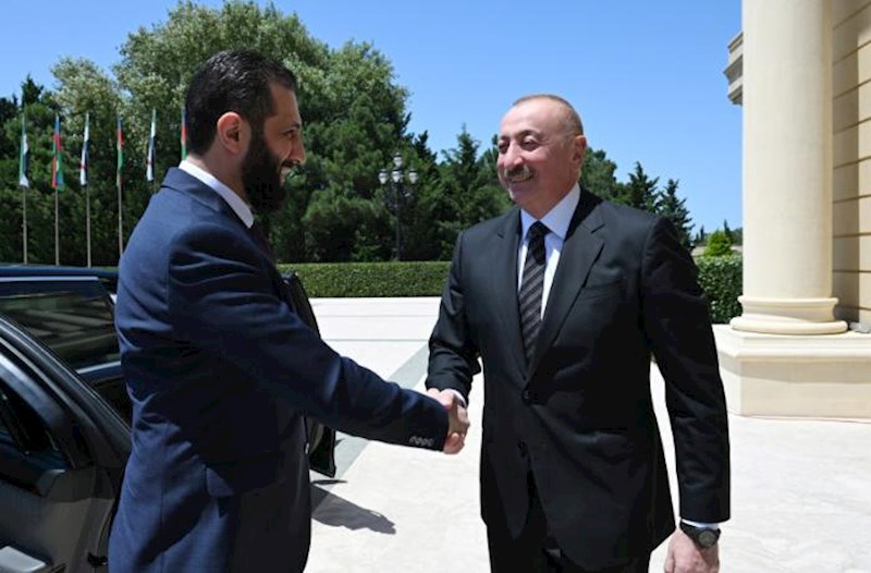 İlham Əliyev Əl Şaraa ilə görüşüb – Fotolar