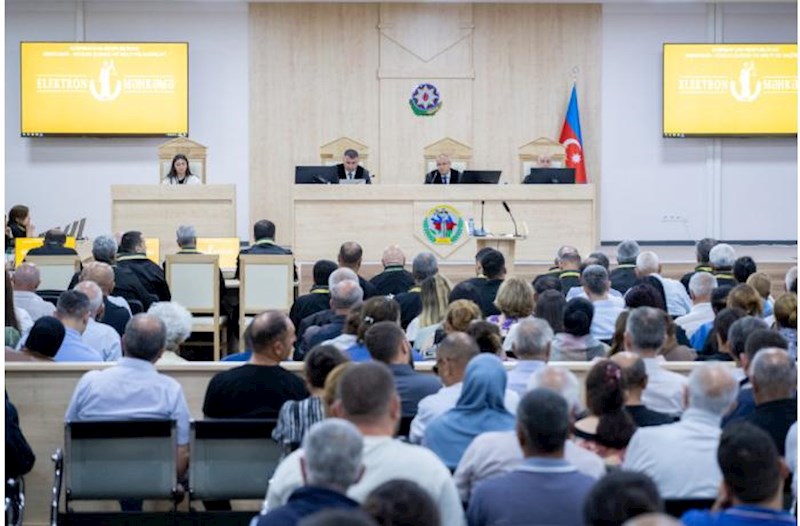 Məhkəmədə Ermənistan ordusunun azərbaycanlılara işgəncə verməsini əks etdirən kadrlar nümayiş olundu