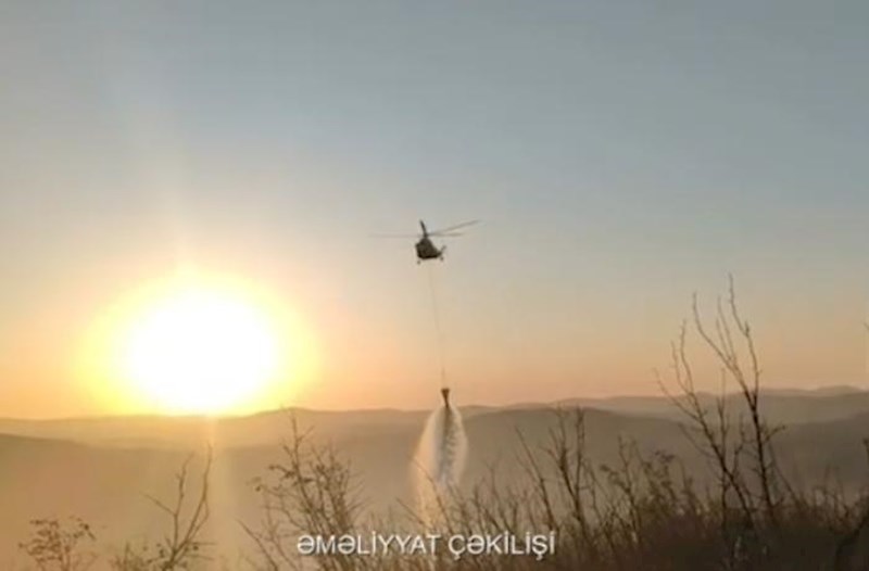 Cəlilabadda yanğın məhdudlaşdırıldı – Yenilənib + Video