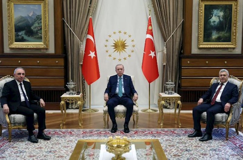 Ərdoğan Kamran Əliyevi qəbul edib