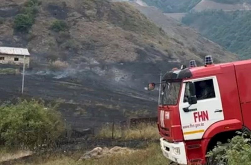 Şuşadakı yanğınla bağlı birgə məlumat