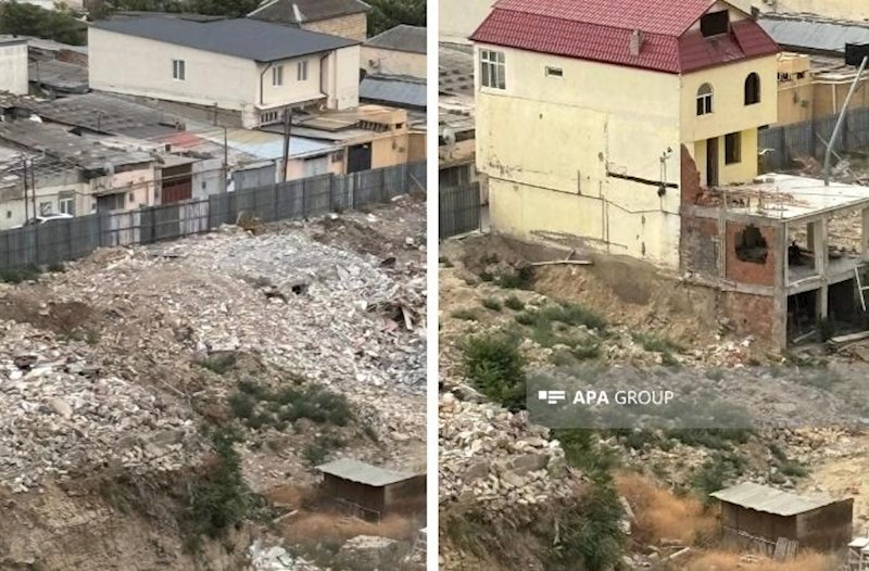 Alatavadakı qalmaqallı mülk söküldü – Razılığa gəldilər