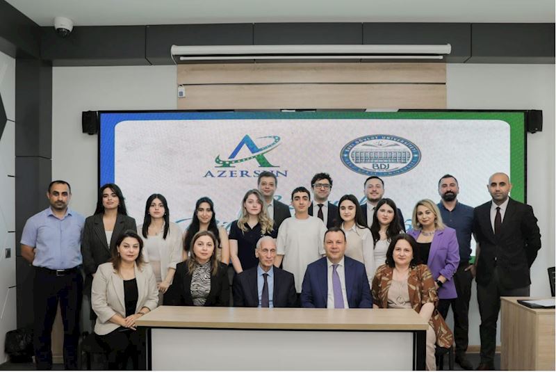 “Azərsun Holdinq” BDU-nun Jurnalistika fakültəsinin 6 tələbəsinə təqaüd ayırıb