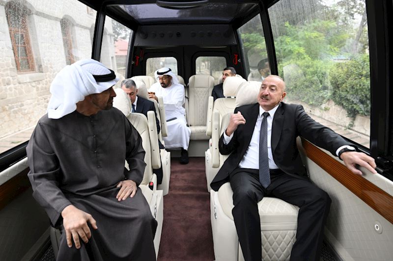 Prezidentlər Milli Xalça Muzeyinin Şuşa filialında olublar – Fotolar