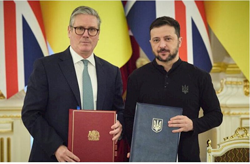 Ukrayna Böyük Britaniya ilə “Yüzillik saziş”i ratifikasiya etdi