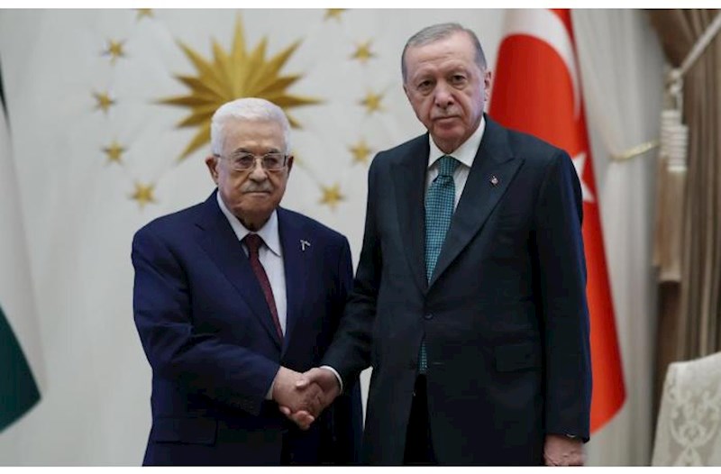 Ərdoğan Mahmud Abbasla görüşdü