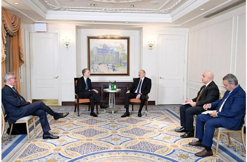 Prezident ABŞ-də görüşlər keçirdi