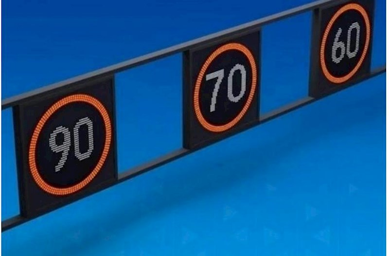 Bu yolda sürət həddi 20 km/saat endirildi