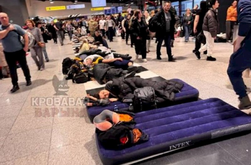 Şeremetyevoda qara görə yüzə yaxın uçuş təxirə salındı − Video 