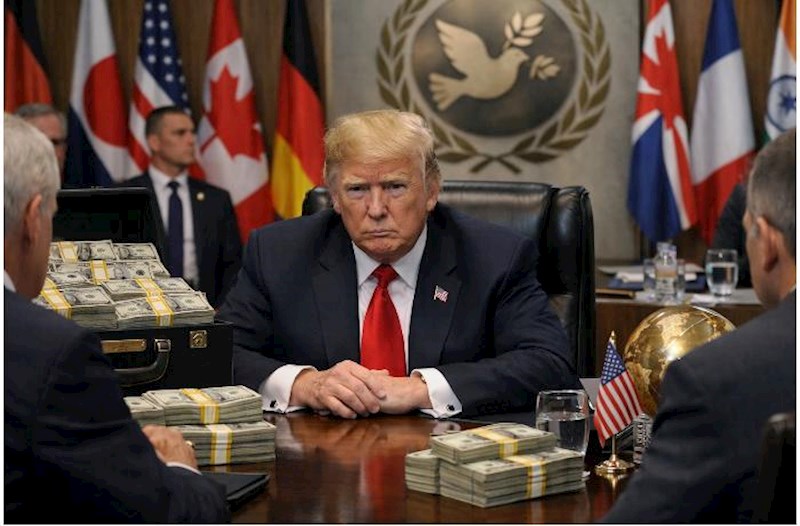 Tramp Sülh Şurasına üzvlük üçün ölkələrdən 1 milyard dollar tələb edir – “Bloomberg”