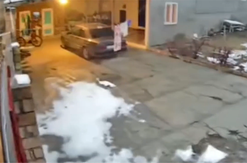 Ağsuda baş verən zəlzələdən – Anbaan video