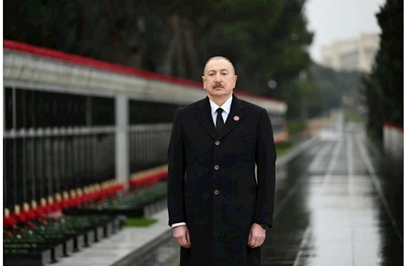 İlham Əliyev 20 Yanvar faciəsinin ildönümü ilə bağlı paylaşım etdi