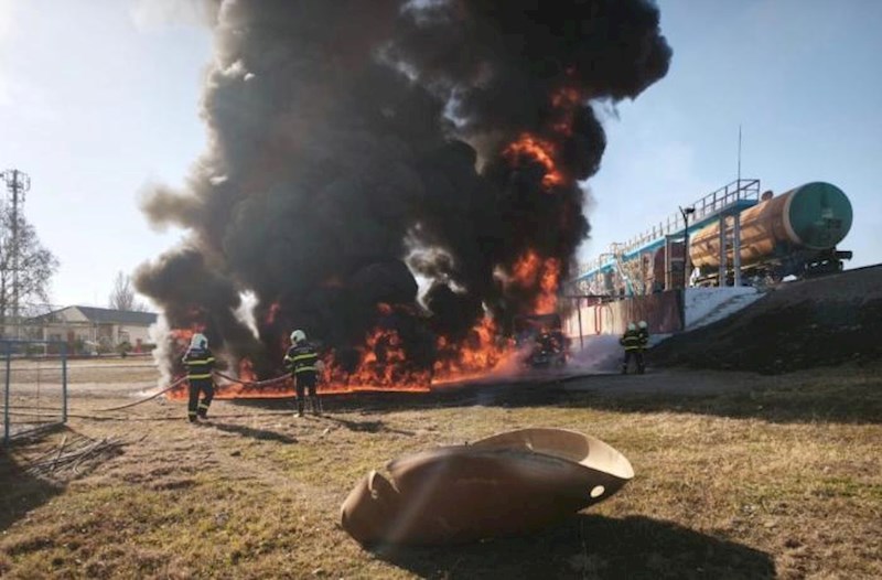 Qazaxda yanacaq daşıyan avtomobil yandı – Ölən var + Video