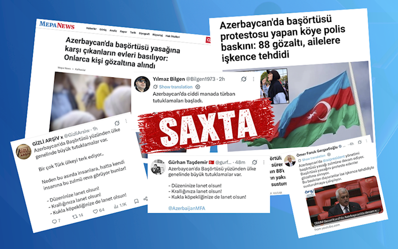 Media və Yayım Şurasından Türkiyənin bəzi media resurslarında yayılan əsassız iddialara – Cavab