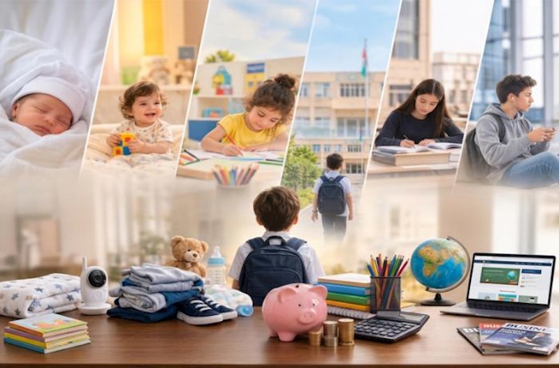 Azərbaycanda bir uşağın 18 yaşına qədər böyüdülməsi neçəyə başa gəlir? – Araşdırma
