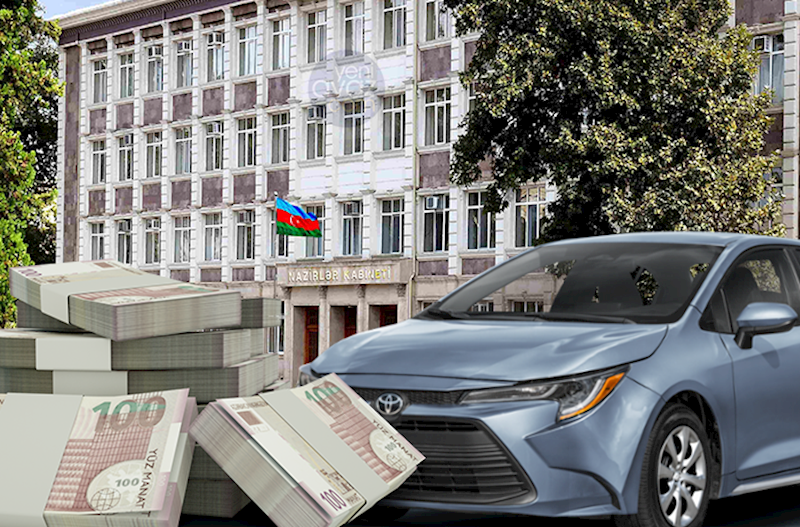 Naxçıvan Nazirlər Kabineti 234 min manata 3 ədəd “Toyota” alır