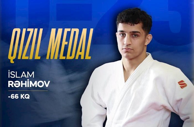 İslam Rəhimov ikiqat Avropa çempionudur
