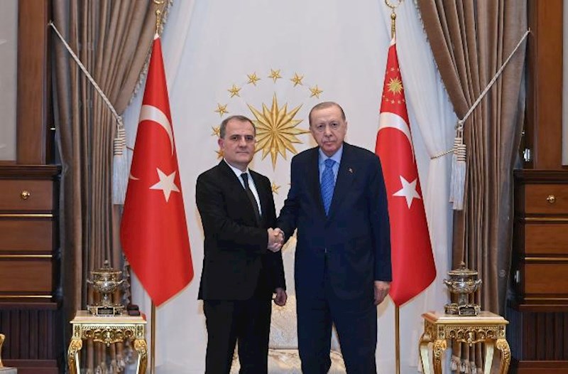 Ərdoğan Ceyhun Bayramovu qəbul etdi