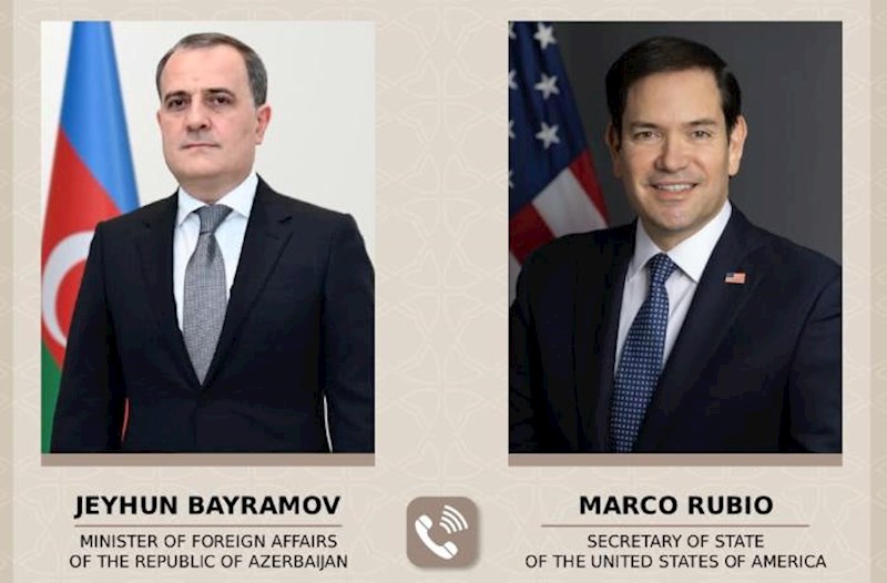 Ceyhun Bayramov Marko Rubio ilə danışdı