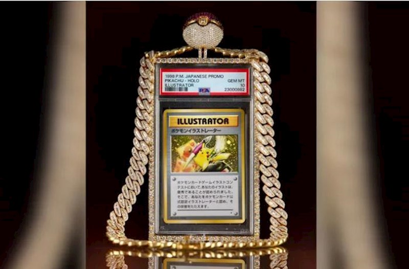 “Pokemon” kartı 16,5 milyon dollara satıldı