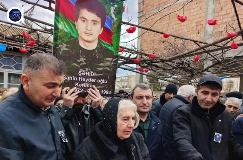 Şəhid Şahin Kərimov dəfn edildi – Yenilənib