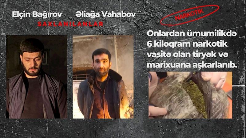 Sosial şəbəkələrdə narkotik satanlar saxlanıldılar – Video