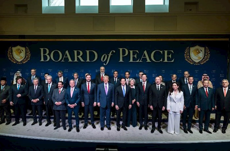 Prezidentin səhifələrində “Sülh Şurası”nın ilk iclası ilə bağlı paylaşım edildi