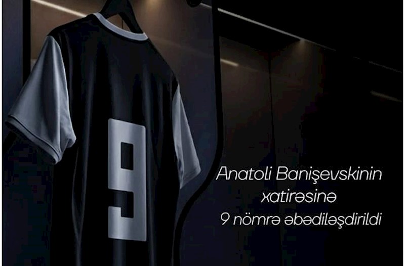 “Neftçi” Banişevskinin formasını əbədiləşdirdi