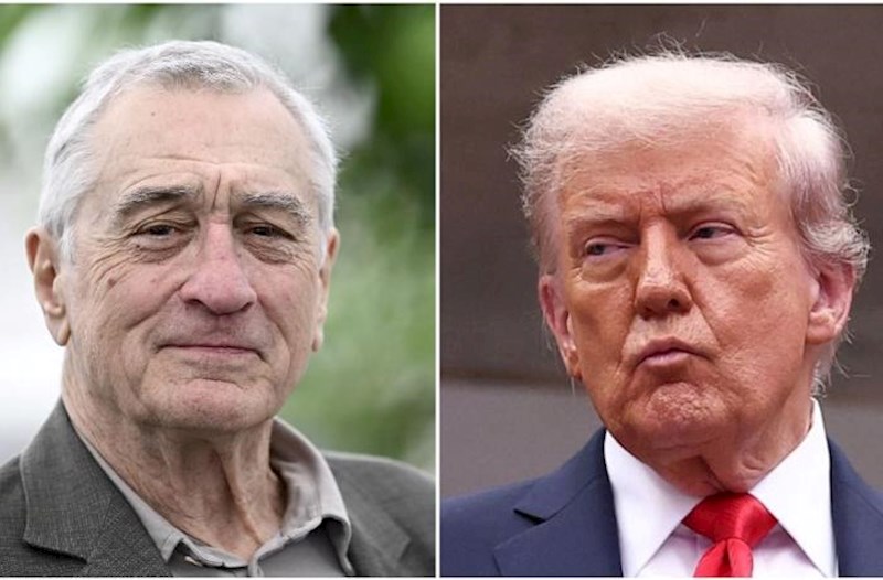 Tramp De Niroya ABŞ-ni tərk etməyi təklif etdi