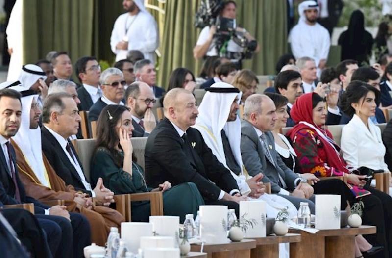 İlham Əliyevə “Zayed İnsan Qardaşlığı Mükafatı” təqdim olundu − Yenilənib 