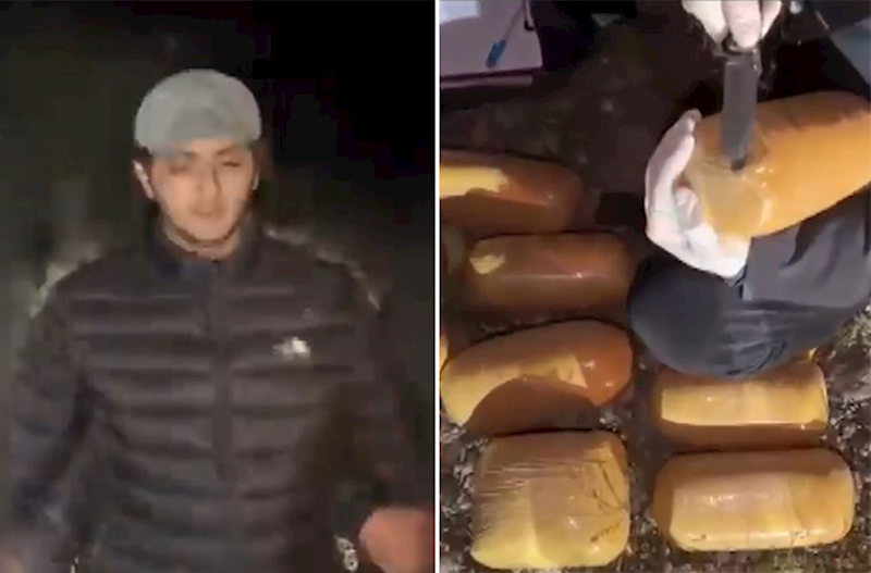 Əlindəki idman &ccedil;antasından 1,6 milyon manatlıq heroin &ccedil;ıxdı &ndash; Video