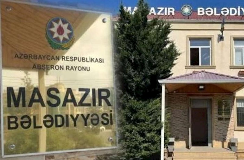 Masazırın keçmiş bələdiyyə sədrinin saxlanıldığı bildirilir