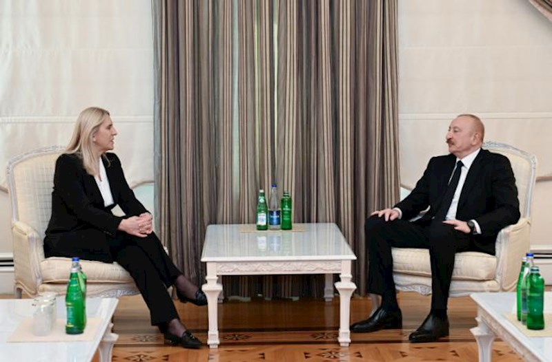 İlham Əliyev Bosniya və Herseqovina Rəyasət Heyətinin üzvü ilə görüşdü