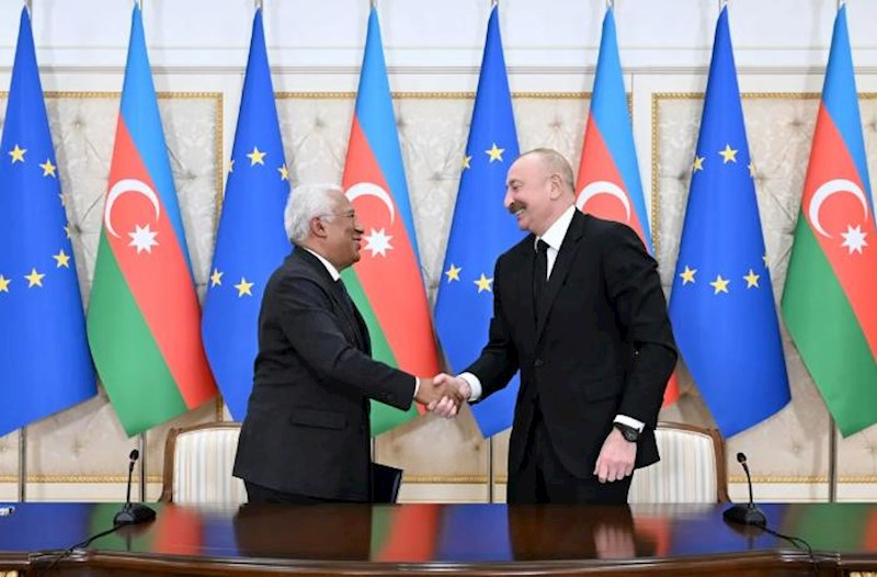 İlham Əliyevlə Antonio Koştanın birgə mətbuat bəyanatı