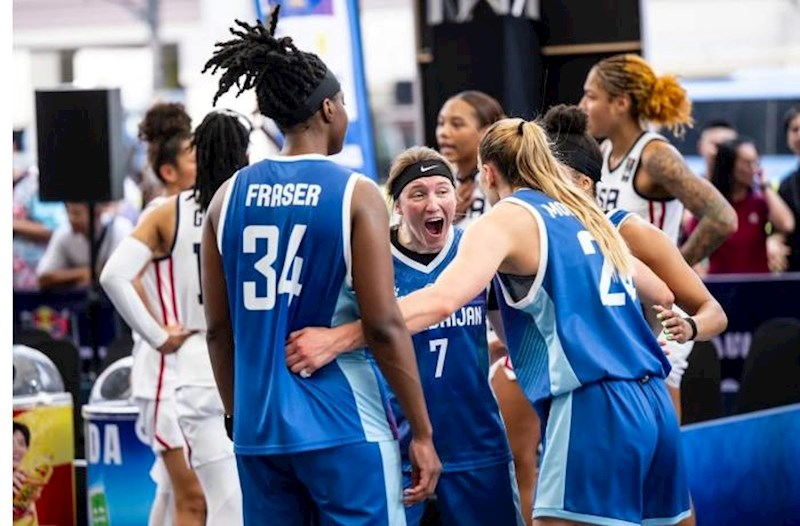 Milli komandamız FIBA Çempionlar Kubokunda ikinci yeri tutub