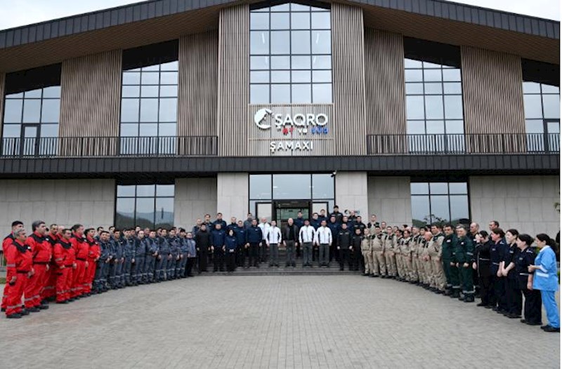 Prezident “Şirvan Aqro” heyvandarlıq kompleksinin açılışında – Fotolar